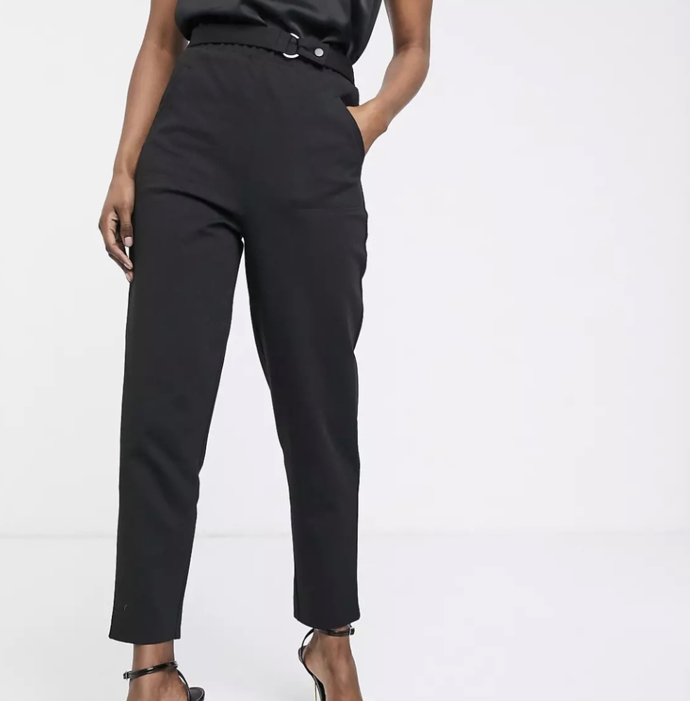 ASOS smart slim pants in ponte